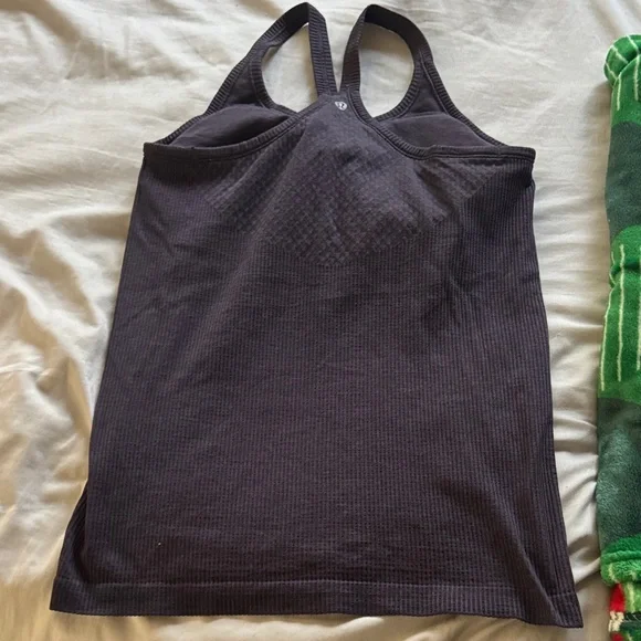 Lululemon Charcoal Tank Top for Women Size 10 - Picture 2 of 3
